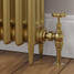 T-MAN-038-AG-UB-PIP-LS01 - Rufford Traditional Manual Angled Unlacquered Brass Radiator Valves with Sleeves T-MAN-038-AG-UB-PIP-LS01 - Rufford Traditional Manual Angled Unlacquered Brass Radiator Valves with Sleeves